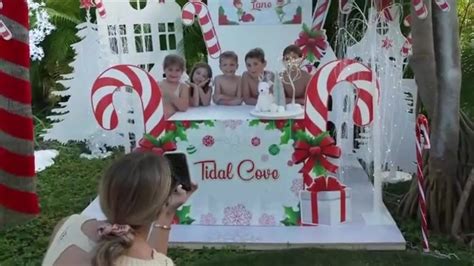 Candy Cane Lane turns Tidal Cove Miami into winter wonderland — with a South Florida twist
